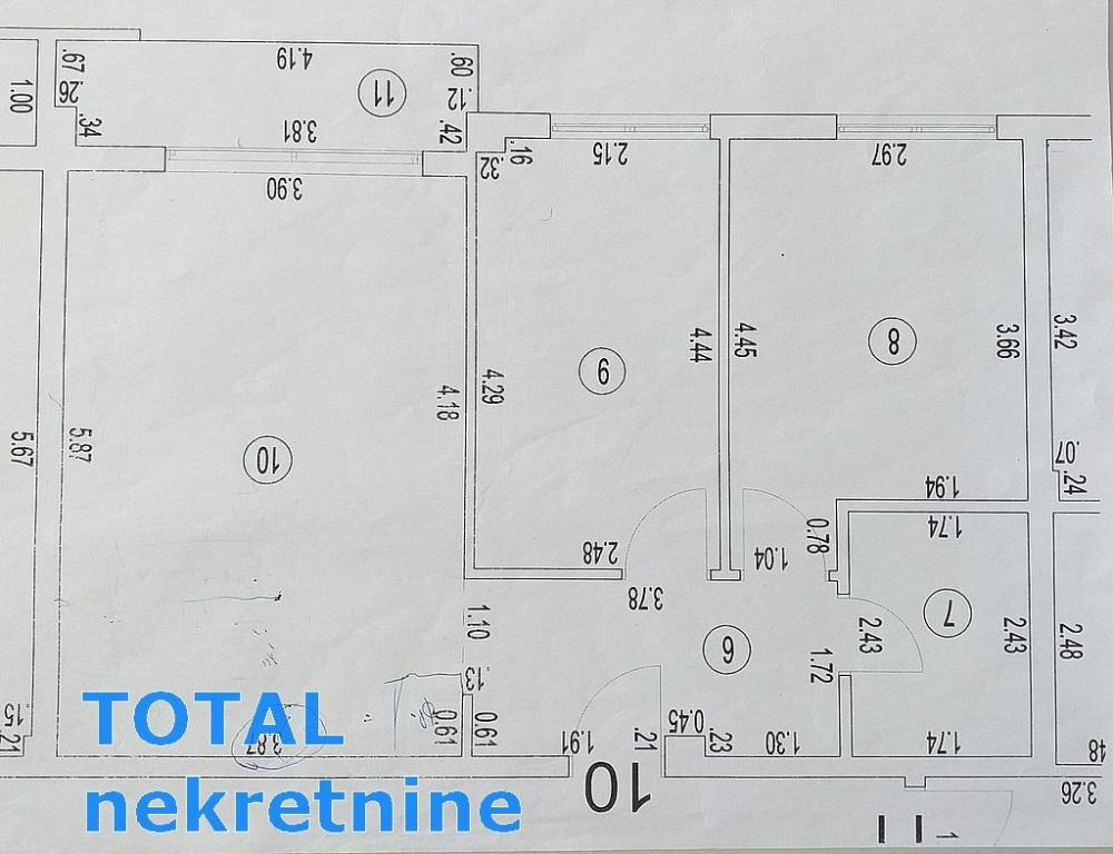 Slika 11 - Stan,NOVI SAD,NOVA DETELINARA,kv: 60.00, € 197760, ID: 1091525