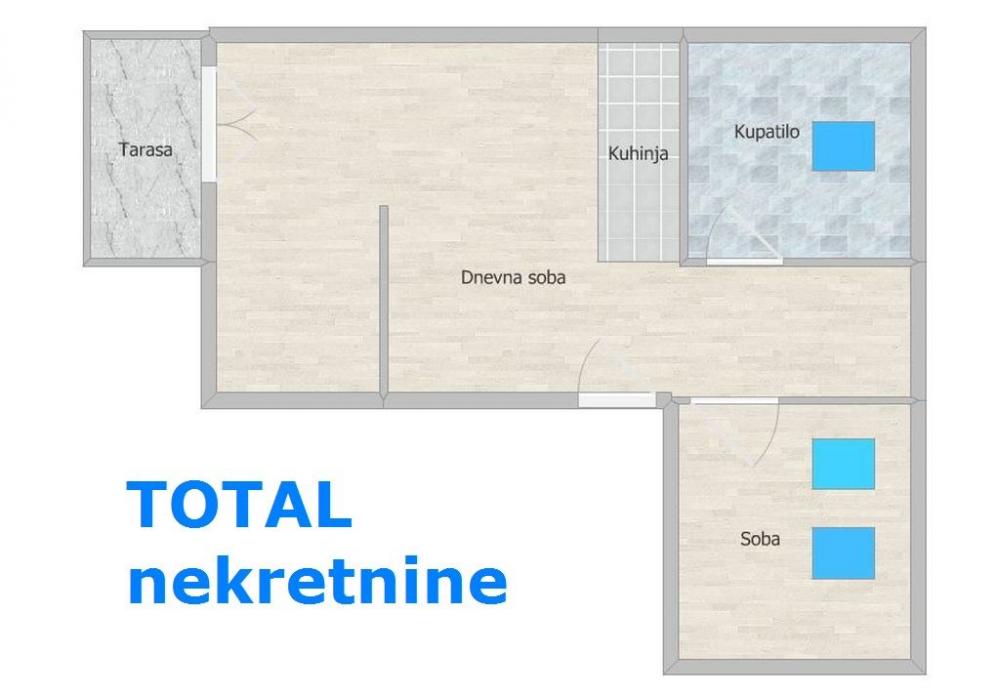 Slika 6 - Stan,NOVI SAD,PODBARA,kv: 52.00, € 149350, ID: 1094484