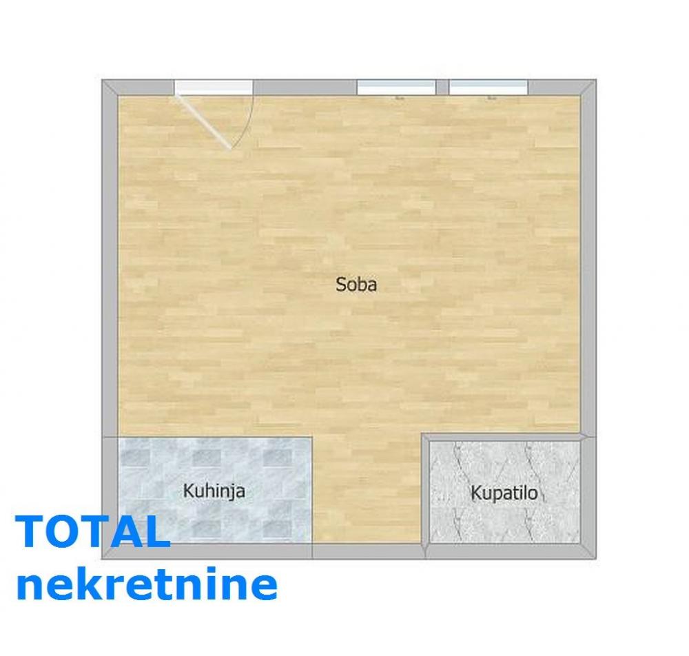 Slika 6 - Stan,NOVI SAD,ADICE,kv: 27.00, € 46350, ID: 1096373