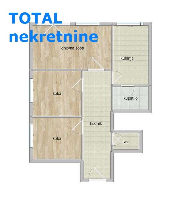 Slika 7 - Stan,NOVI SAD,CENTAR,kv: 60.00, € 154500, ID: 1090184