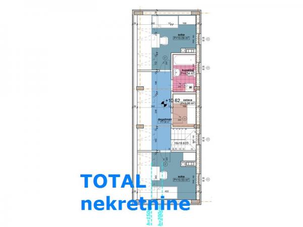 Slika 1 - Stan,NOVI SAD,CENTAR,kv: 122.00, € 319300, ID: 1086857