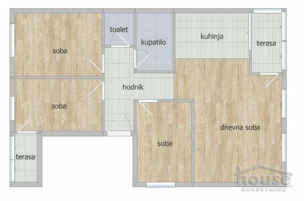 Slika 1 - Stan,NOVI SAD,ADICE,kv: 79.00, € 135000, ID: 1062388