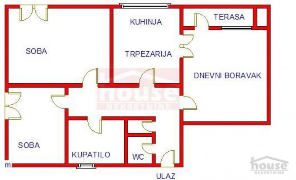 Slika 1 - Stan,NOVI SAD,CENTAR,kv: 71.00, € 172660, ID: 1064063