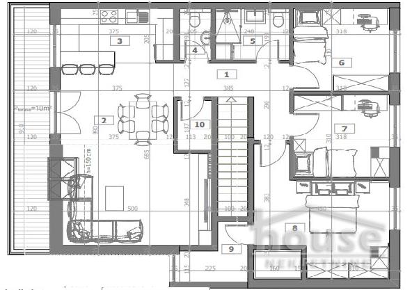 Glavna slika -Stan,NOVI SAD,BULEVAR,kv: 104.00, € 319240, ID: 1061278