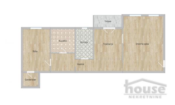 Slika 1 - Stan,NOVI SAD,SAJAM,kv: 65.00, € 150000, ID: 1064064