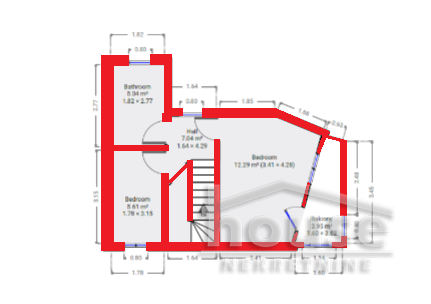 Slika 2 - Stan,NOVI SAD,CENTAR,kv: 103.00, € 200000, ID: 1062320