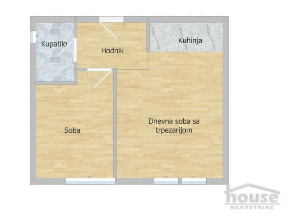 Glavna slika -Stan,NOVI SAD,ADICE,kv: 31.00, € 55800, ID: 1064003