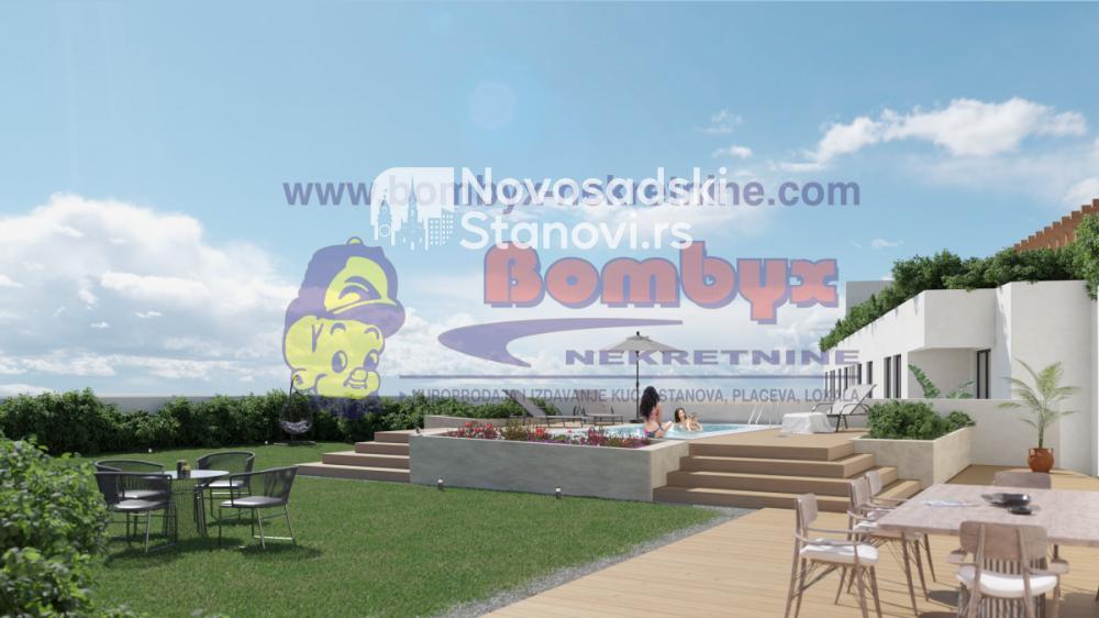 Slika 11 - Petosoban stan 126m Penthaus terasa 200m u izgradnji Liman V