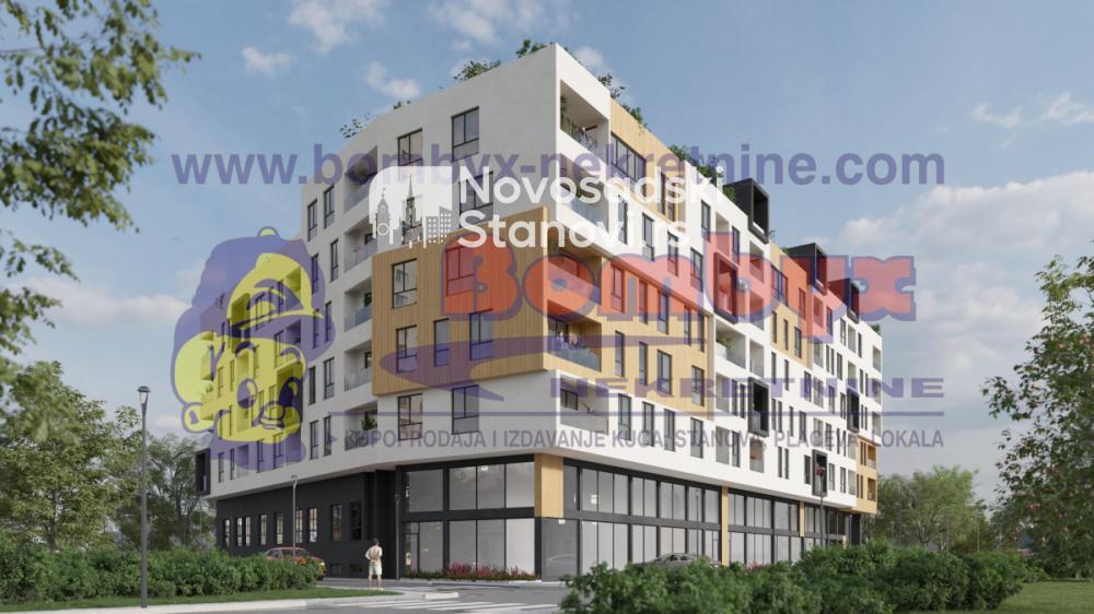 Slika 2 - Petosoban stan 126m Penthaus terasa 200m u izgradnji Liman V