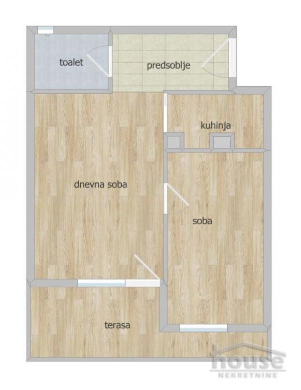 Slika 1 - Stan,NOVI SAD,CENTAR,kv: 39.00, € 130000, ID: 1063787