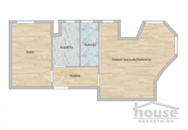 Slika 1 - Stan,NOVI SAD,GRBAVICA,kv: 49.00, € 120000, ID: 1063308