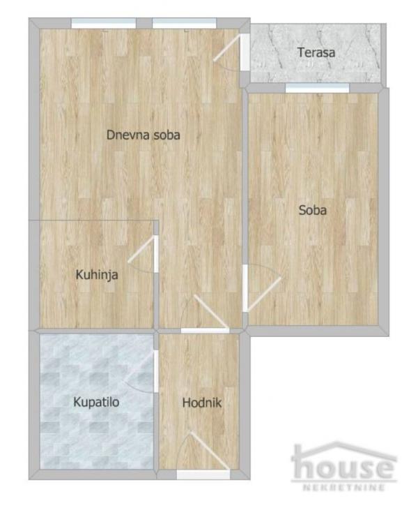 Slika 1 - Stan,NOVI SAD,CENTAR,kv: 42.00, € 123600, ID: 1063706