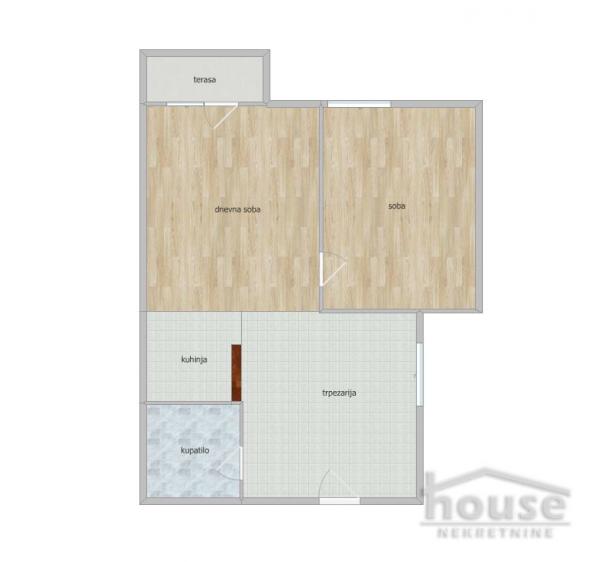 Slika 1 - Stan,NOVI SAD,ADICE,kv: 52.00, € 144200, ID: 1060841