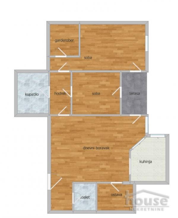 Slika 1 - Stan,NOVI SAD,NOVA DETELINARA,kv: 85.00, € 192000, ID: 1062633