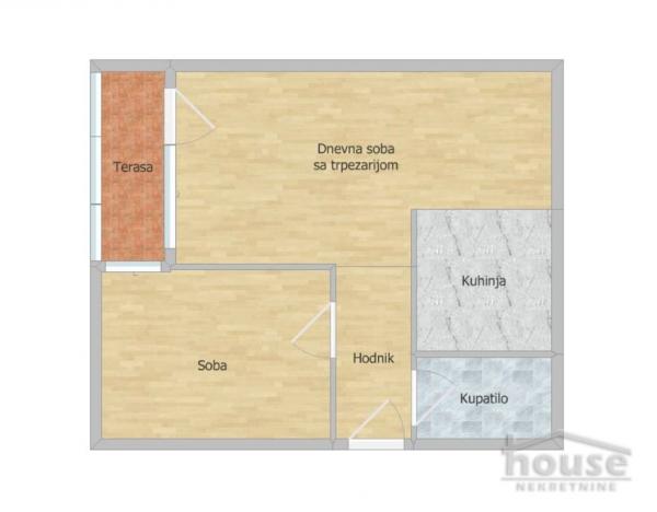 Slika 1 - Stan,NOVI SAD,GRBAVICA,kv: 50.00, € 200000, ID: 1063760