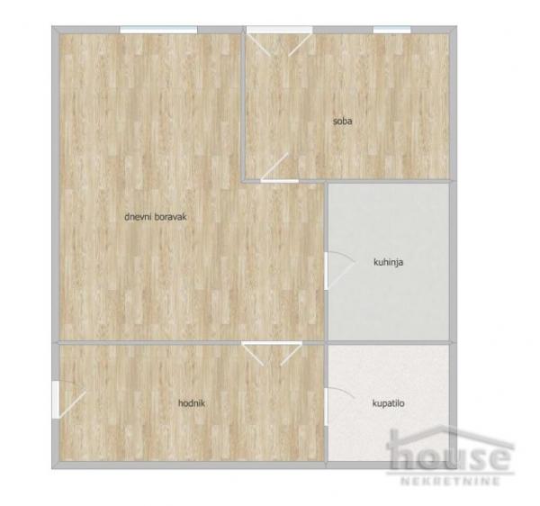 Slika 1 - Stan,NOVI SAD,BULEVAR,kv: 38.00, € 125000, ID: 1064027