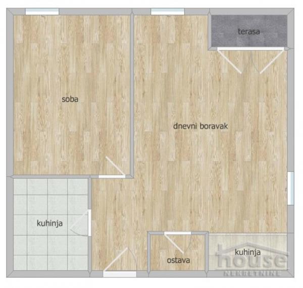 Slika 1 - Stan,NOVI SAD,BULEVAR EVROPE,kv: 61.00, € 220000, ID: 1063530