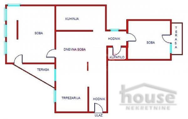 Slika 1 - Stan,NOVI SAD,CENTAR,kv: 83.00, € 290000, ID: 1062553