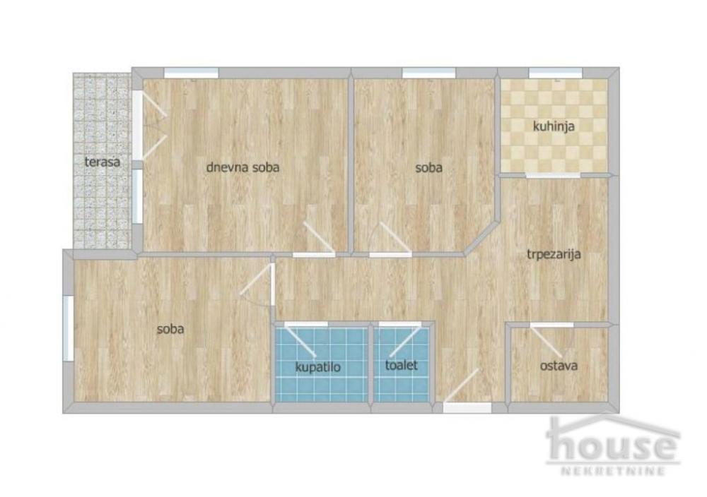 Slika 1 - Stan,NOVI SAD,CENTAR,kv: 82.00, € 228050, ID: 1063353