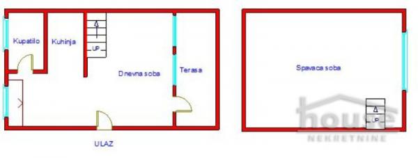 Slika 1 - Stan,NOVI SAD,CENTAR,kv: 45.00, € 130000, ID: 1058178