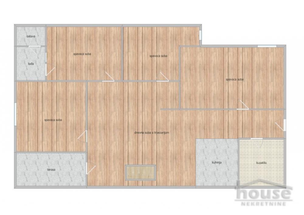 Slika 1 - Stan,NOVI SAD,BULEVAR,kv: 80.00, € 196000, ID: 1062856