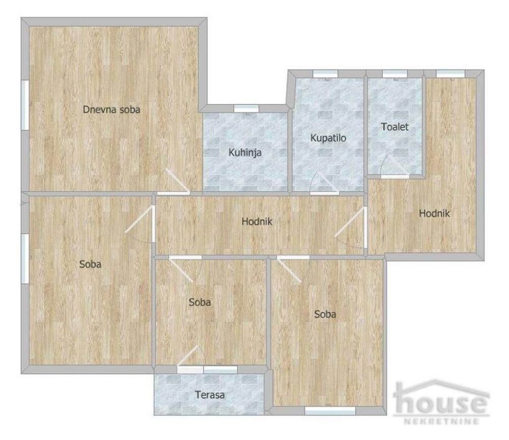 Slika 1 - Stan,NOVI SAD,VETERNIČKA RAMPA,kv: 66.00, € 144200, ID: 1062943