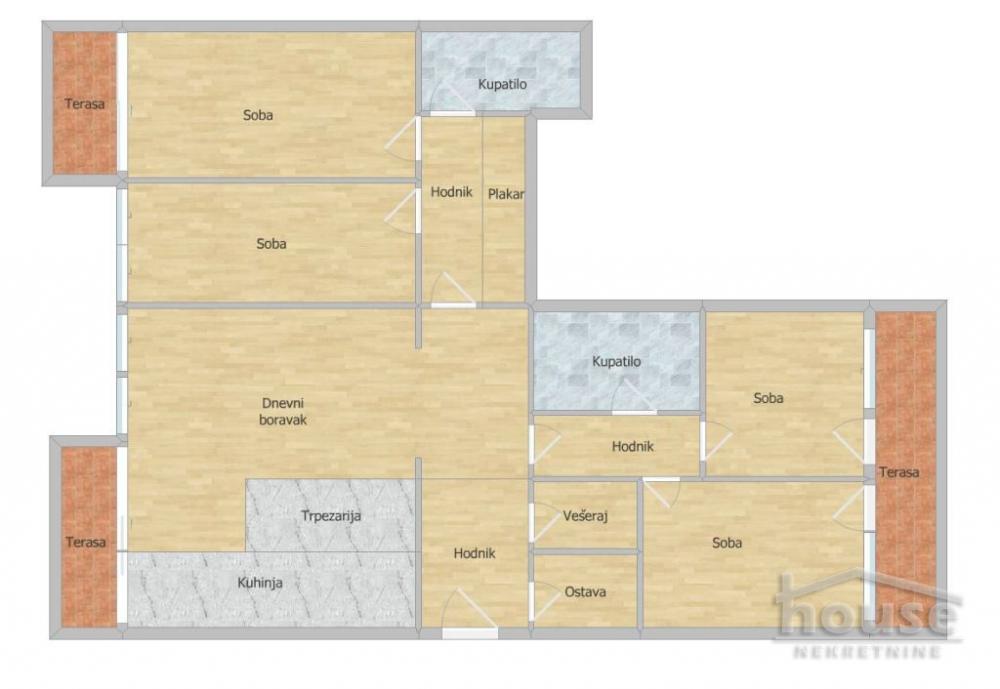 Slika 1 - Stan,NOVI SAD,CENTAR,kv: 163.00, € 530000, ID: 1062393