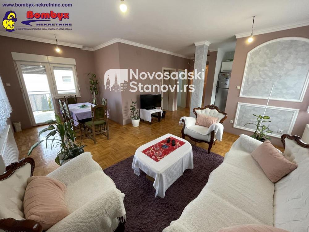 Slika 1 - Trosoban, 73m2, Adice Novi Sad, sa terasom, sa parkingom