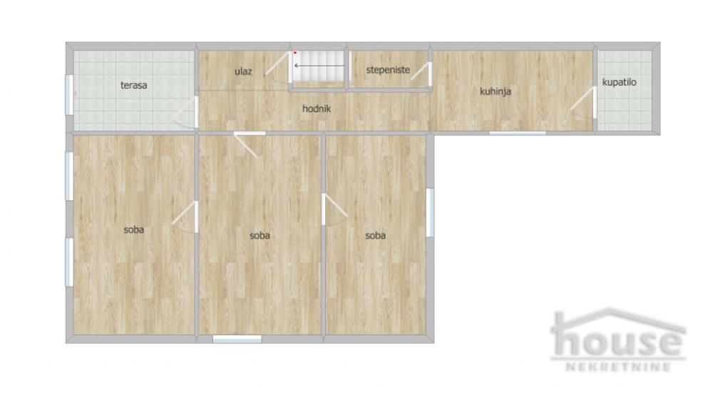 Slika 1 - Stan,PETROVARADIN,GRADIĆ,kv: 73.00, € 153300, ID: 1061893