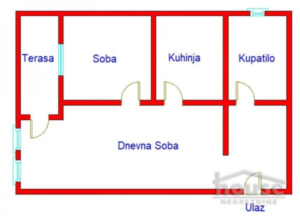 Slika 1 - Stan,NOVI SAD,SOCIJALNO,kv: 40.00, € 97850, ID: 1058231