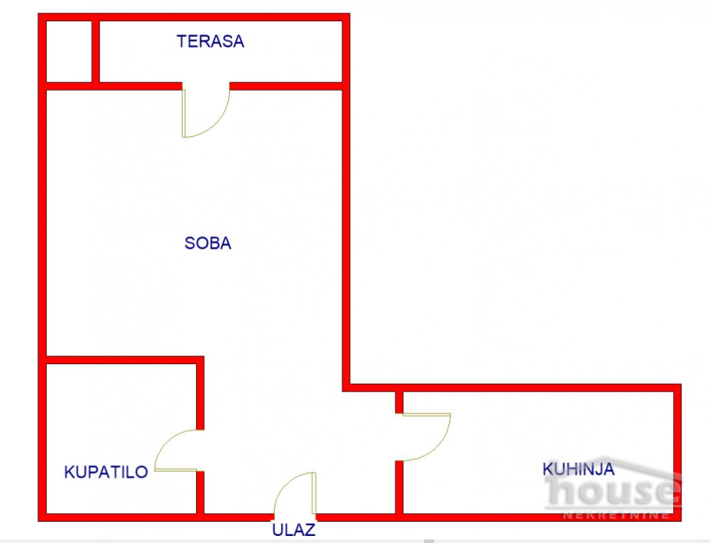 Slika 1 - Stan,NOVI SAD,GRBAVICA,kv: 37.00, € 113300, ID: 1061250