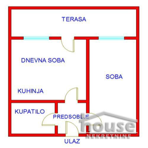 Slika 1 - Stan,NOVI SAD,CENTAR,kv: 33.00, € 117420, ID: 1051647