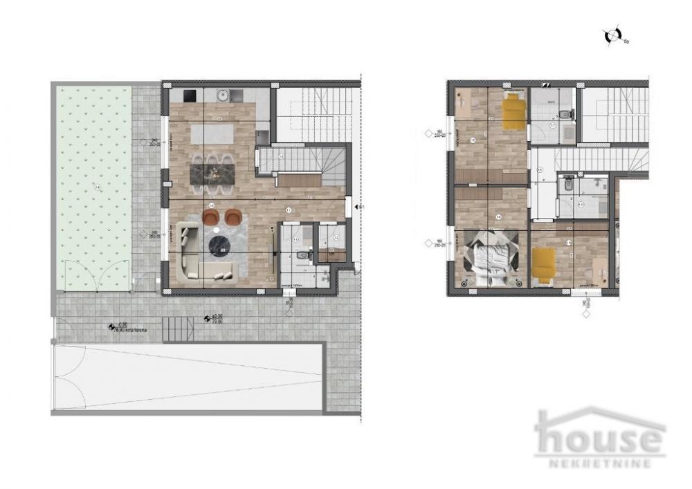 Glavna slika -Stan,NOVI SAD,TELEP,kv: 114.00, € 387500, ID: 1063474