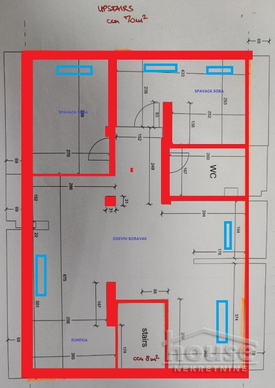 Slika 2 - Stan,NOVI SAD,SAJAM,kv: 80.00, € 206000, ID: 1052394