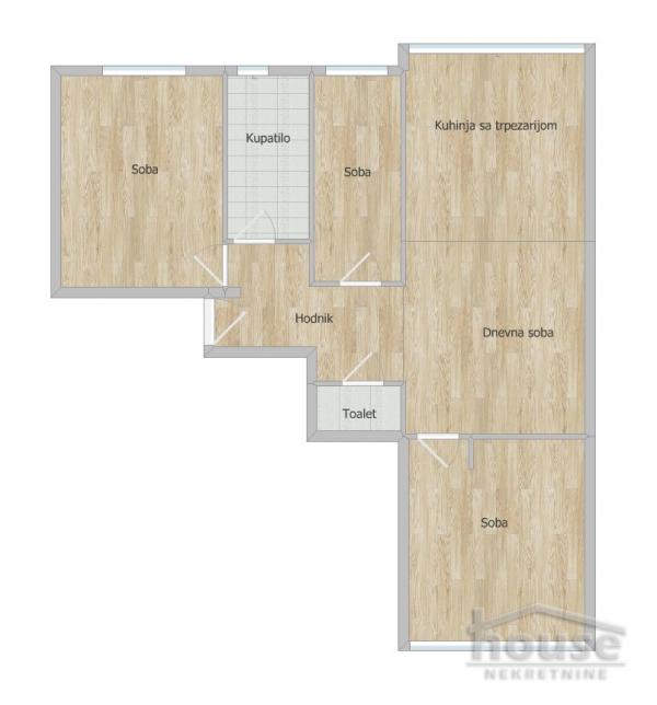 Slika 2 - Stan,NOVI SAD,GRBAVICA,kv: 75.00, € 235870, ID: 1062862