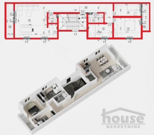 Slika 1 - Stan,NOVI SAD,VETERNIČKA RAMPA,kv: 87.00, € 329600, ID: 1062748