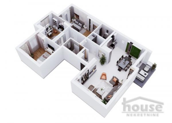 Slika 1 - Stan,NOVI SAD,NOVO NASELJE,kv: 130.00, € 321360, ID: 1058387