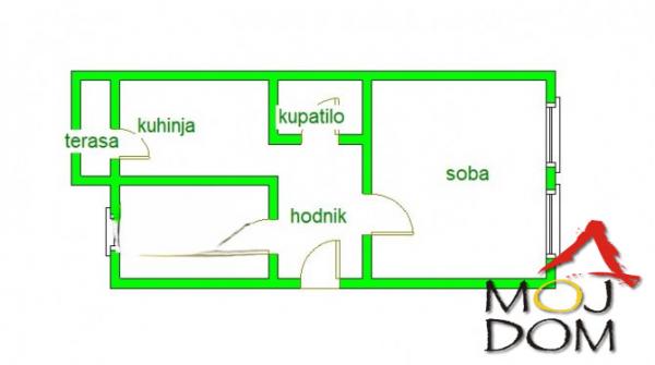 Slika 10 - Stan,NOVI SAD,ŠARENGRAD,kv: 46, € 108150, ID: 1028420