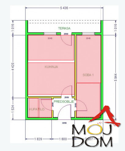 Slika 8 - Stan,NOVI SAD,CENTAR,kv: 33, € 117420, ID: 1030710