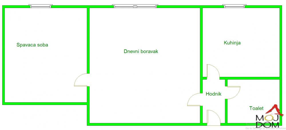 Slika 9 - Stan,NOVI SAD,DETELINARA,kv: 43, € 123600, ID: 1030280