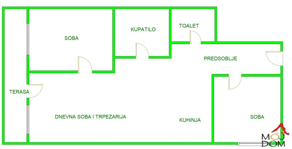 Slika 7 - Stan,NOVI SAD,TELEP,kv: 72, € 185400, ID: 1028526