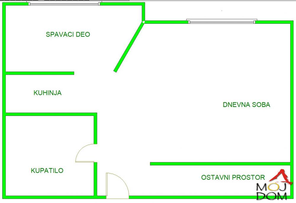 Slika 9 - Stan,NOVI SAD,TELEP,kv: 25, € 82400, ID: 1029773