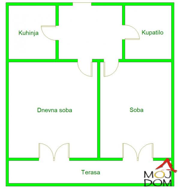 Slika 11 - Stan,NOVI SAD,LIMAN 3,kv: 56, € 185400, ID: 1028760