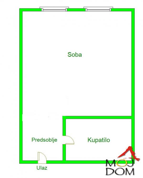 Slika 8 - Stan,NOVI SAD,TELEP,kv: 25, € 61800, ID: 1028562