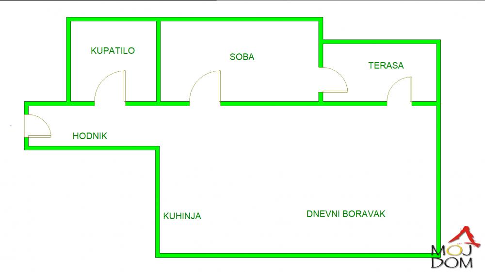 Slika 11 - Stan,NOVI SAD,NOVA DETELINARA,kv: 39, € 108500, ID: 1026598