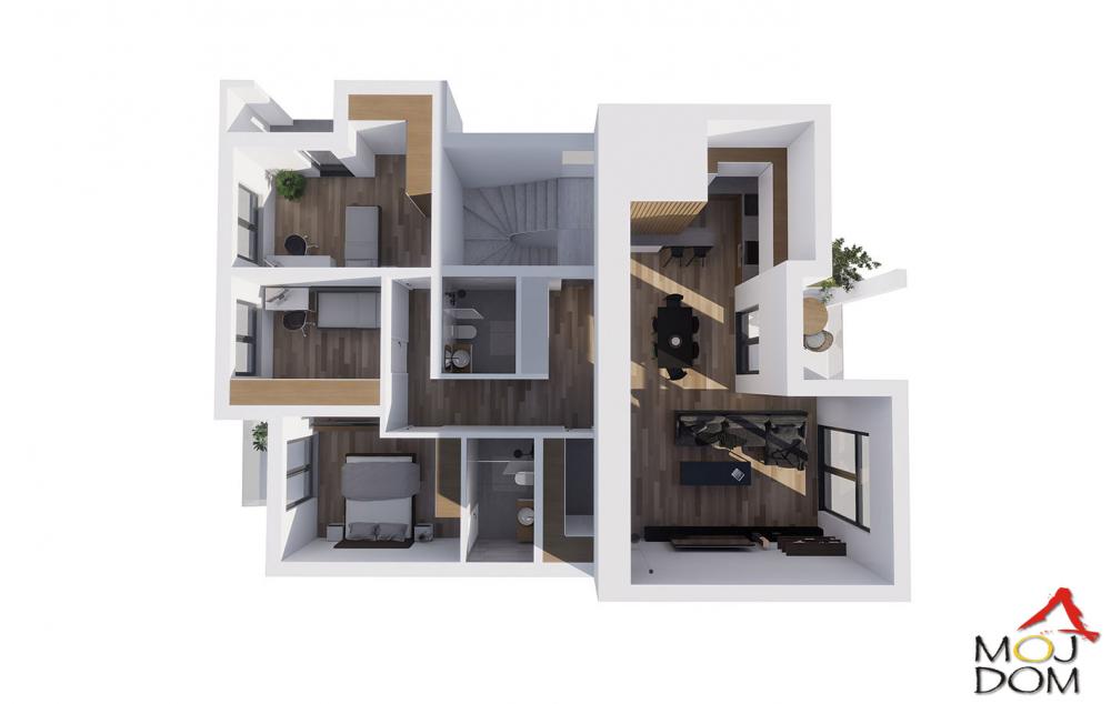 Slika 11 - Stan,NOVI SAD,GRBAVICA,kv: 104, € 327550, ID: 1030823