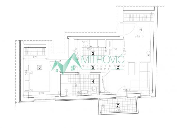 Glavna slika -Novi Sad, Grbavica - Luksuzan vid stanovanja na lepoj i urbanoj lokaciji 