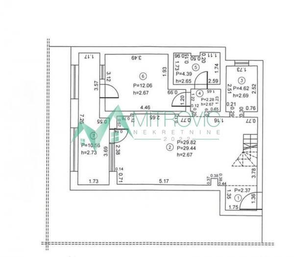 Slika 10 - Četvorosoban dupleks na Grbavici – funkcionalan raspored, odlična lokacija