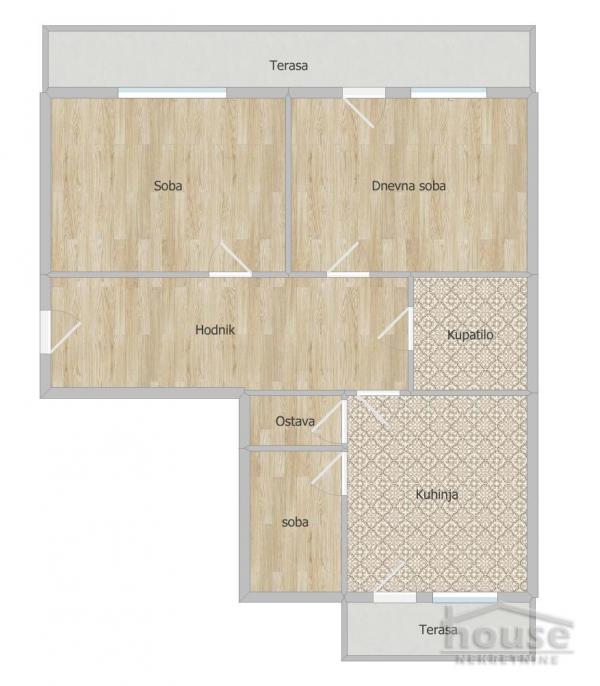 Slika 1 - Stan,NOVI SAD,GRBAVICA,kv: 65.00, € 220000, ID: 1062734