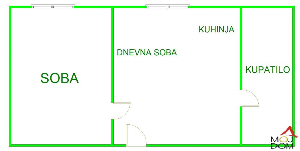 Slika 6 - Stan,VETERNIK,VETERNIK,kv: 29, € 61800, ID: 1028031